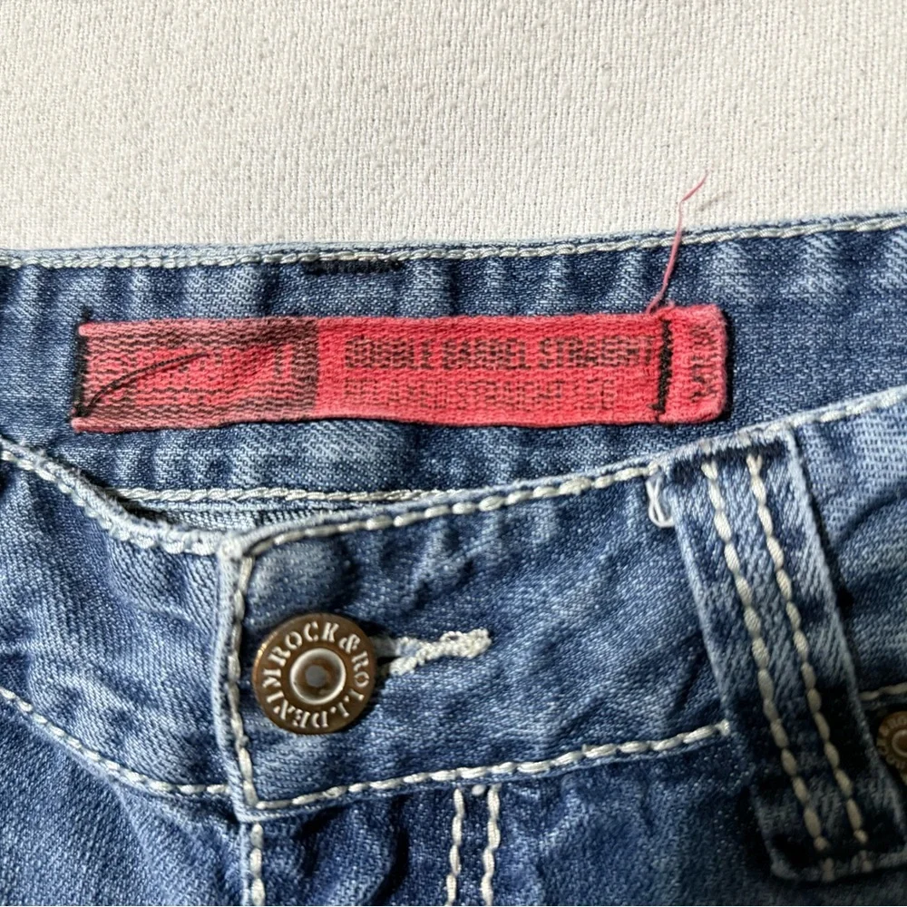 Rock and‎ Roll Cowboy Double Barrel Relaxed Straight Leg Jean Mens 32x27